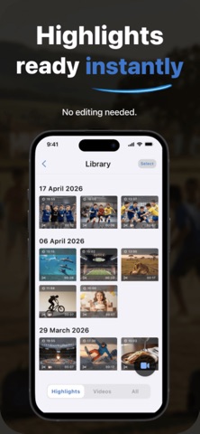 SpoiQ - Instant Highlights iPhone screenshot