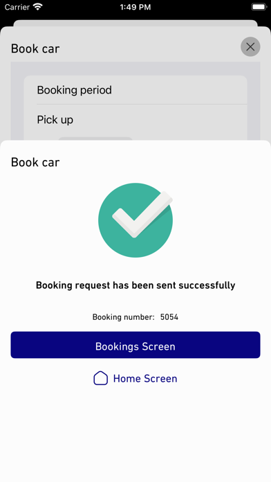 AJER Rent A Car Screenshot