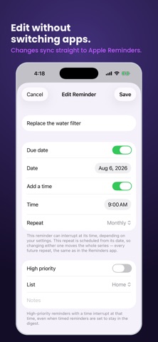 Remindfully: Calm Reminders Screenshot 4 of 5