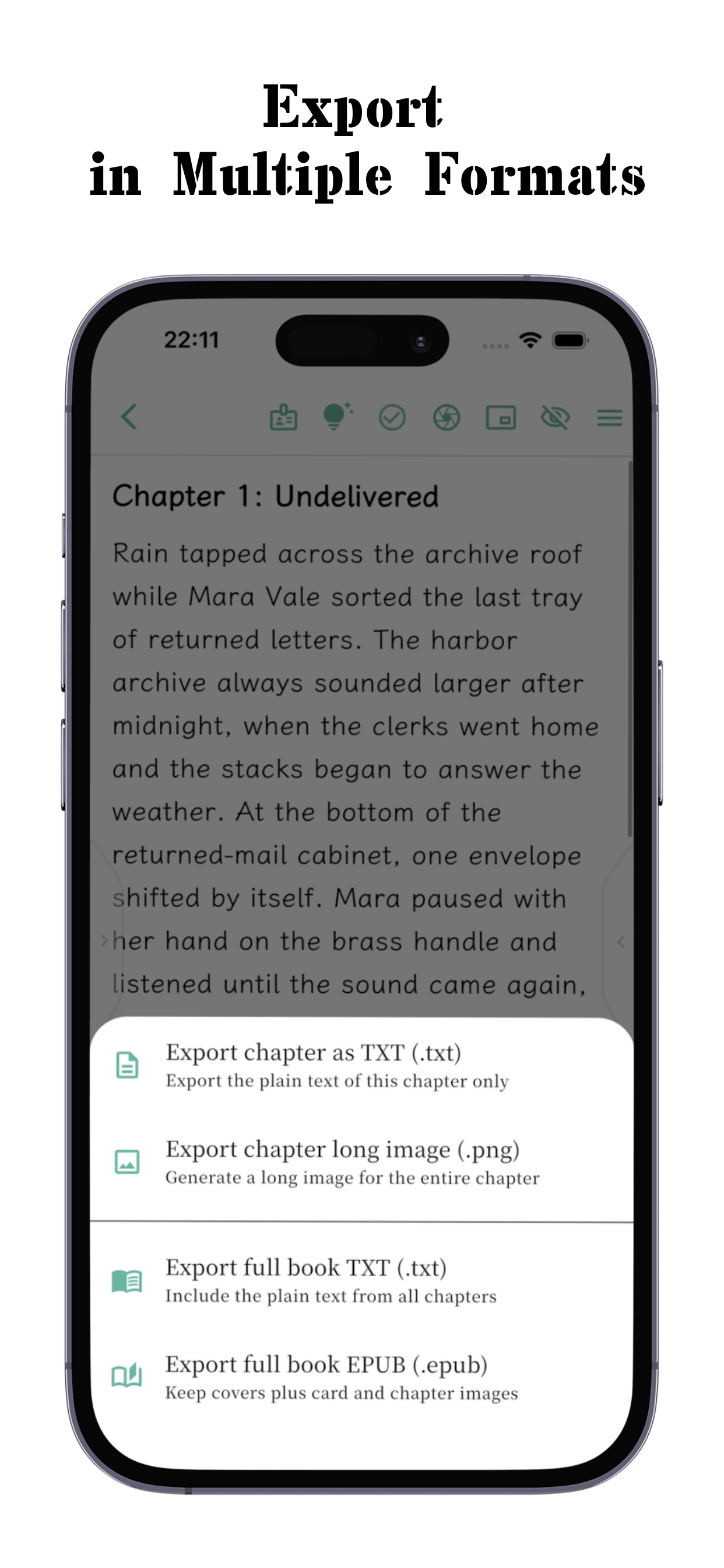 CardFlow Minimal Writing