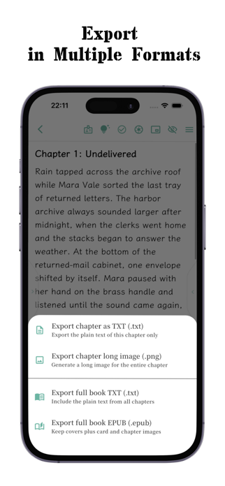 CardFlow Minimal Writing Screenshot 7 of 9