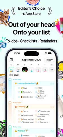 To Do List & Reminders: OhWait Screenshot 1 of 5
