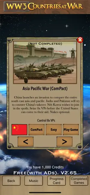 WW3 Countries at War screenshot 1