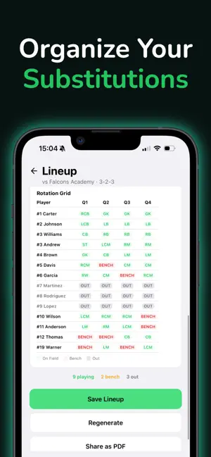 MatchDay Coach screenshot 4