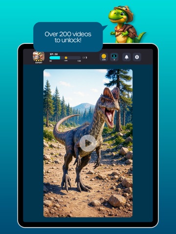 KidoQuiz: Dinosaurs (Full) iPad screenshot