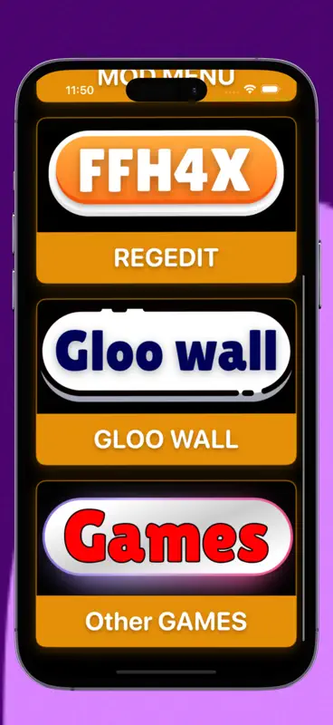 Regedit ffh4x vip mod menu screenshot 7 of 7