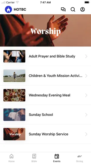 Head of Tennessee Baptist screenshot 2