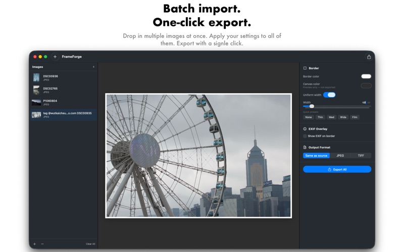 FrameForge - Photo Borders screenshot