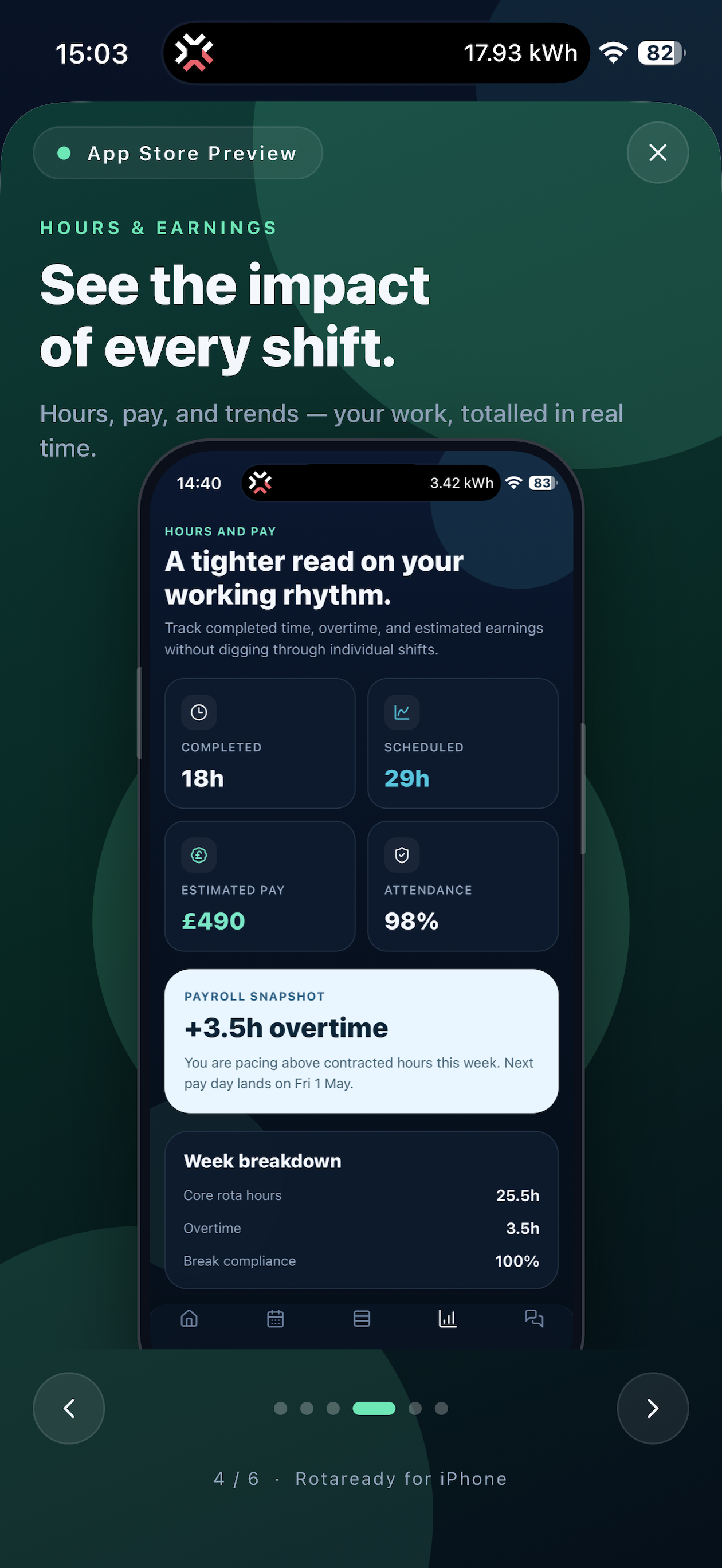 Rotaready: Rota & Shifts screenshot 4