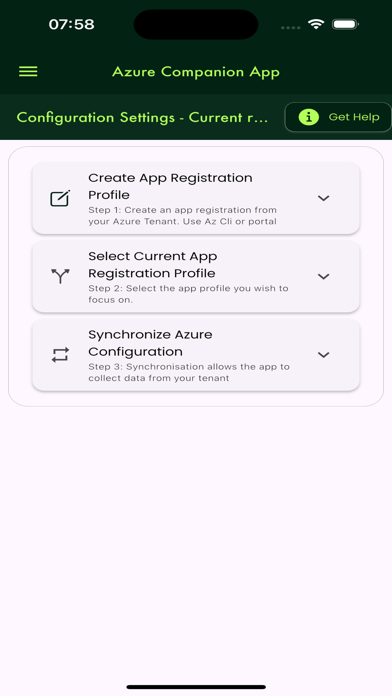 Screenshot #2 pour Azure Companion App