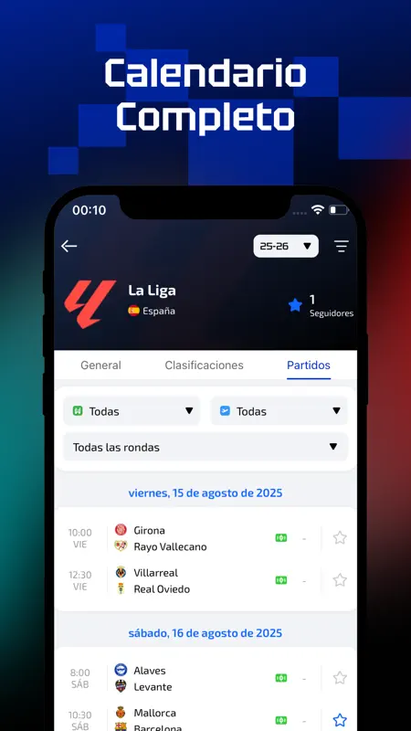 AiScore - Puntajes en Vivo screenshot 5 of 8