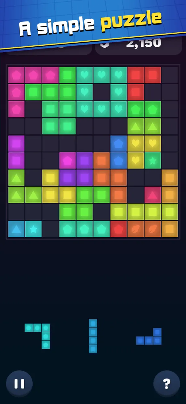 Screenshot #1 pour Cube Cube: Block Puzzle Game