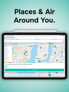 BreatheMap - Air Quality Track screenshot 11