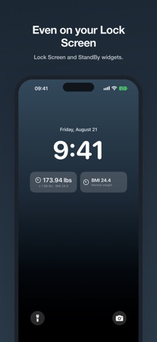 WeightWidget: Weight Tracker Screenshot 6 of 8