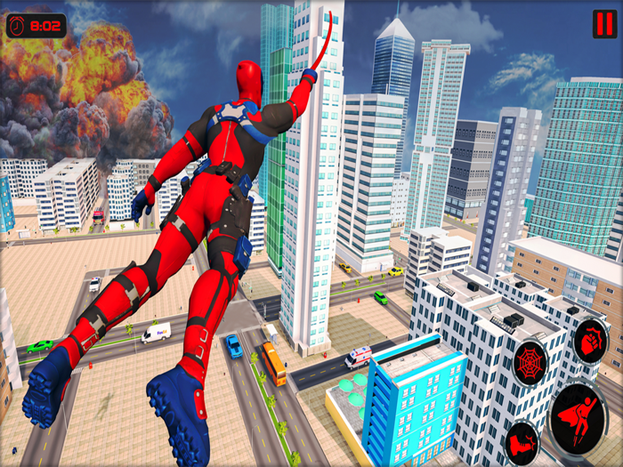 Spider Hero Rope Hero Games