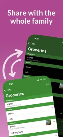 Our Groceries Shopping List : capture d’écran 1 sur 3