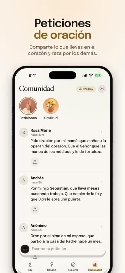 Screenshot 6 di 6 di Bendita: Oración Católica