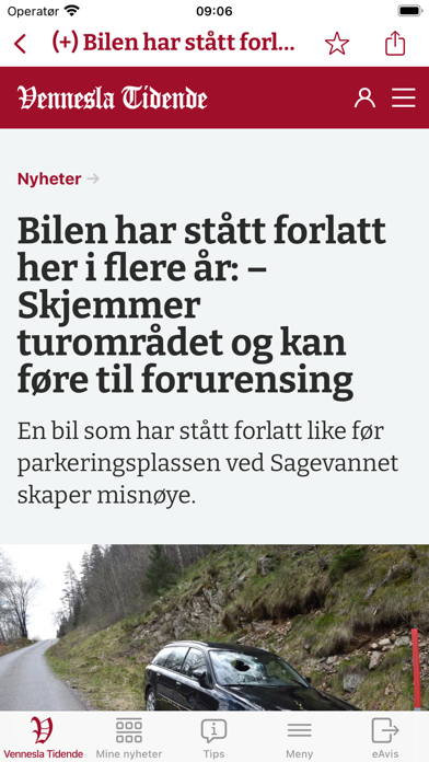 Vennesla Tidende Screenshot
