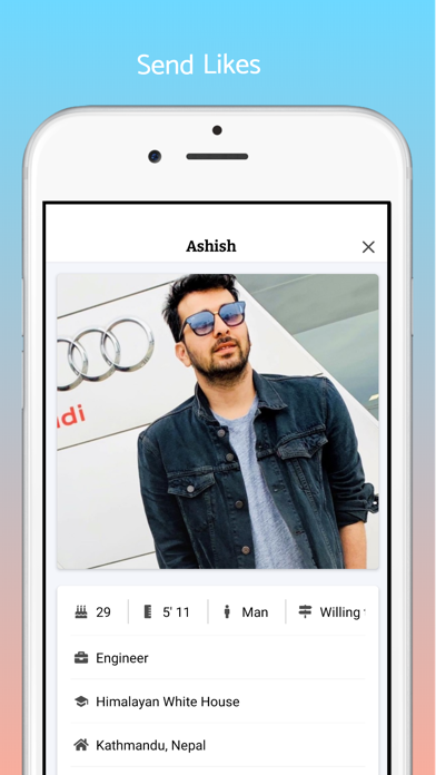 Mooche - Modern Nepali Dating Screenshot