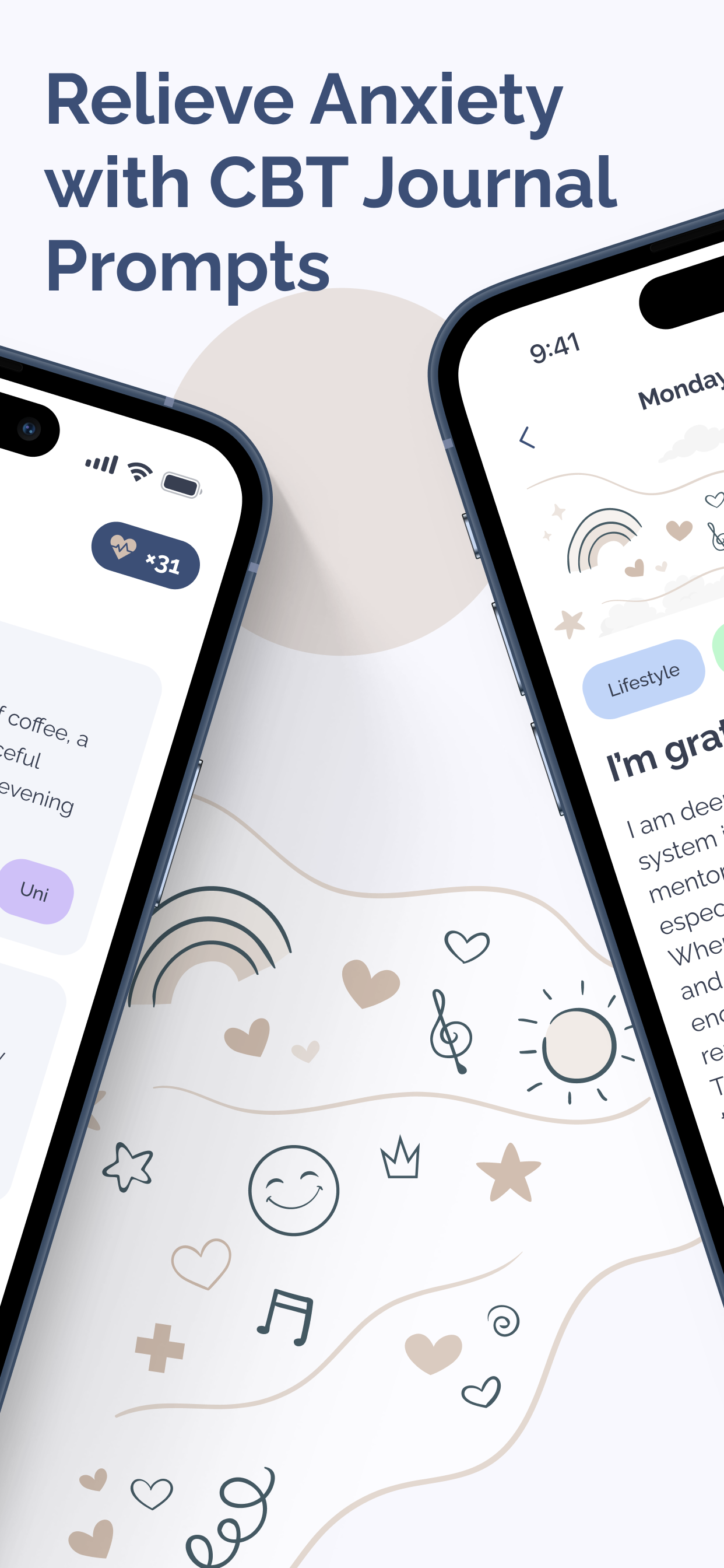 GratefulMe: Daily Journal, CBT screenshot 2
