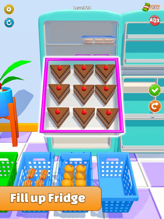 Stock the Fridge - Room Legend iPad screenshot