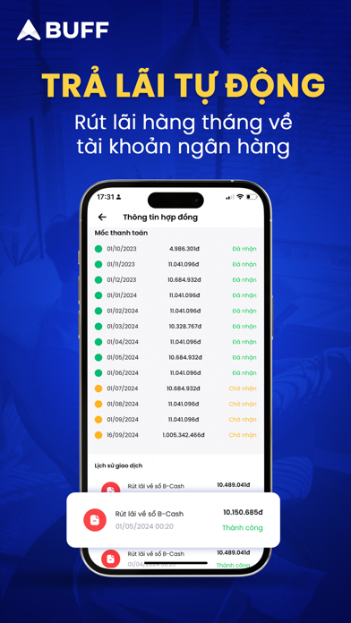 Screenshot #2 pour BUFF - Đầu tư và Tích luỹ