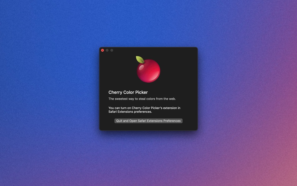 #3. Cherry Color Picker for Safari (macOS) Podle: The Moonshot Lab