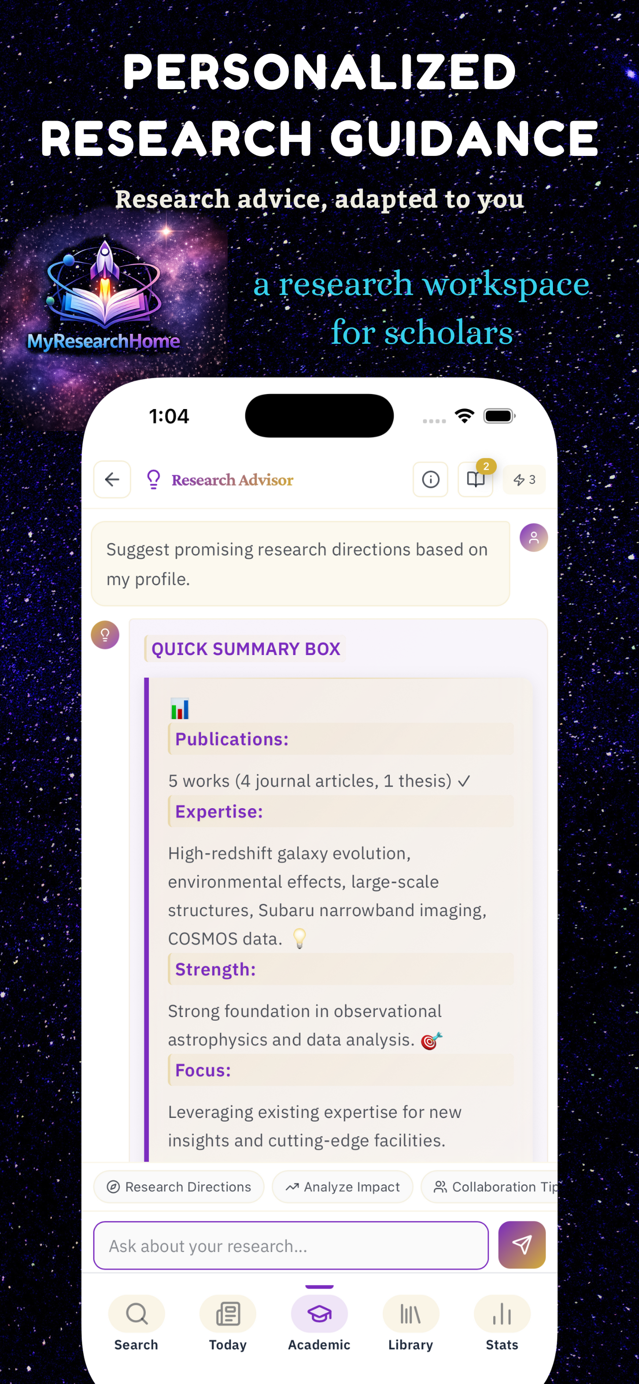 MyResearchHome screenshot 6