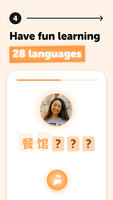 Falou - Fast language learning Screenshot