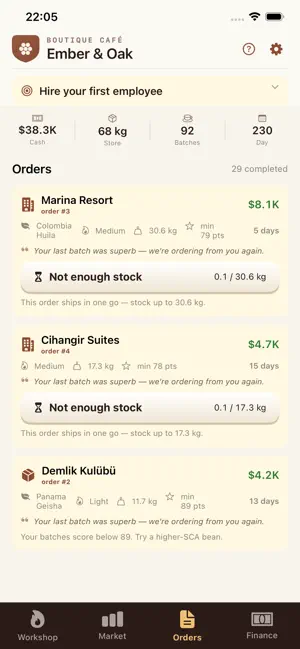 Roast & Flow: Coffee Tycoon screenshot 2