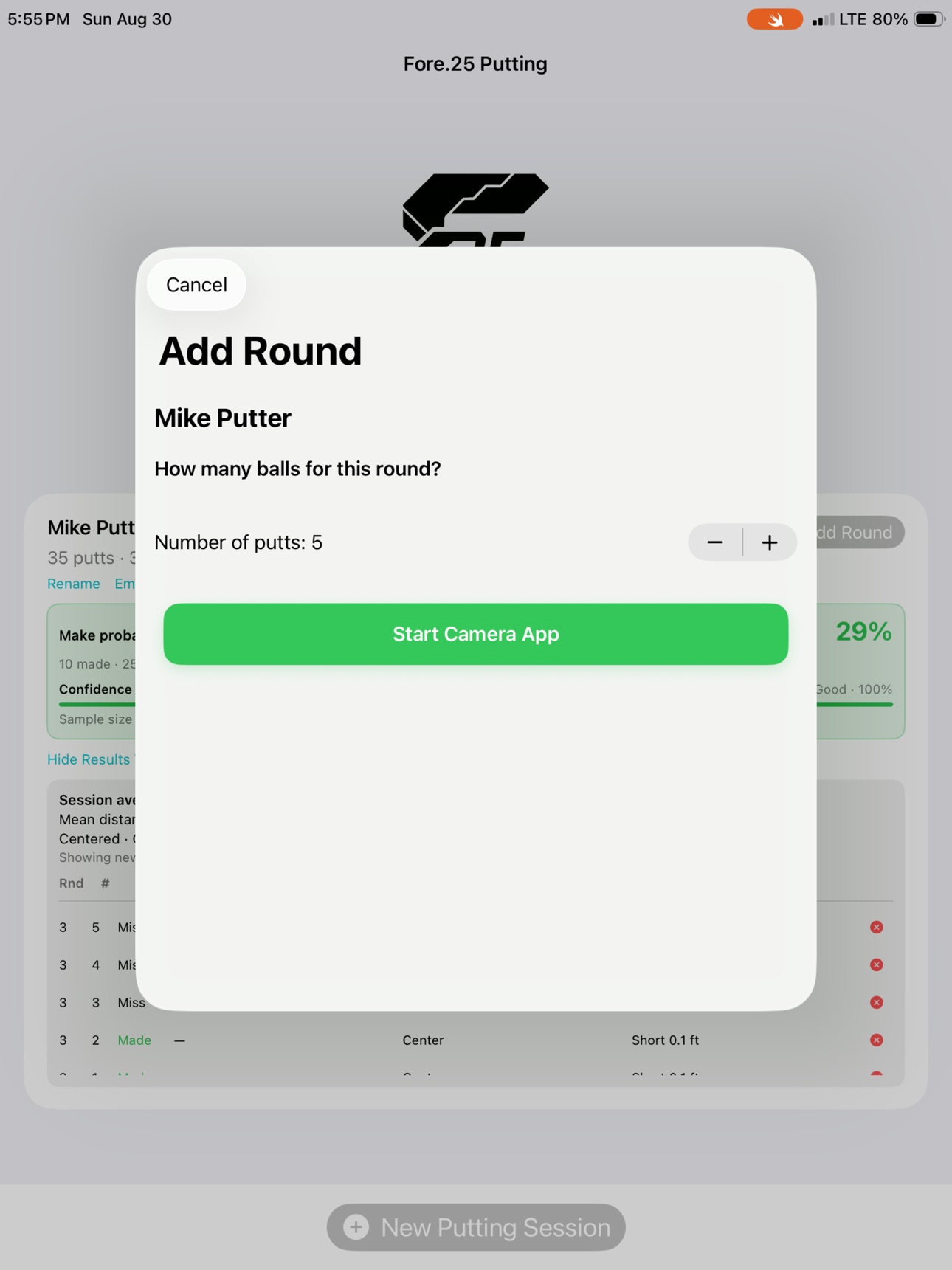 Screenshot 11 of Fore.25 Putting