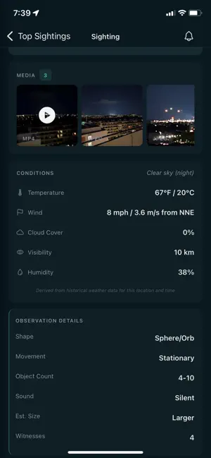 Look Up-Track & Research UAP screenshot 4
