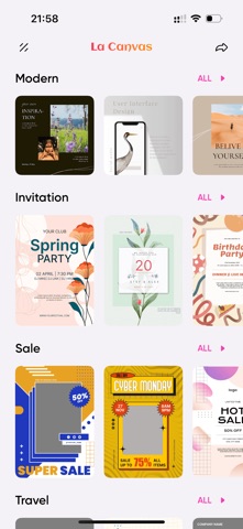 Flyer AI. Poster design maker screenshot