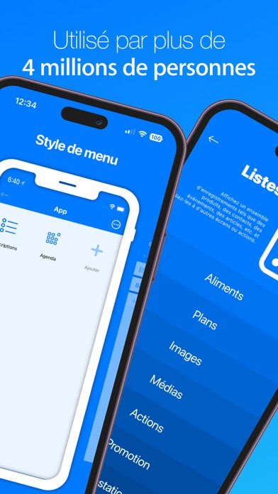Screenshot #2 pour App Studio: Créez une app