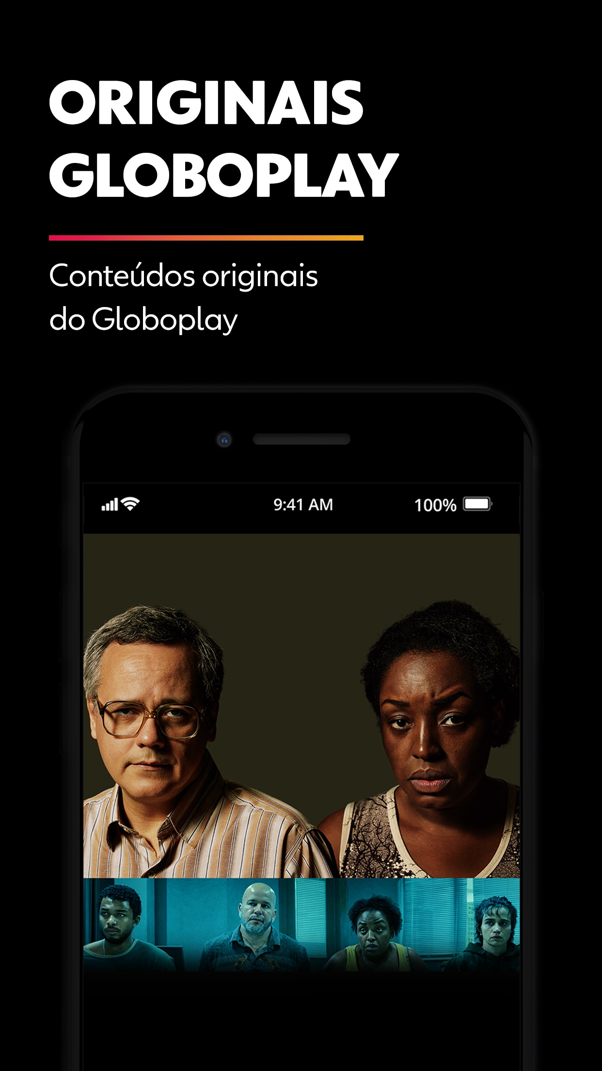 Screenshot do app Globoplay: Novelas, séries e +