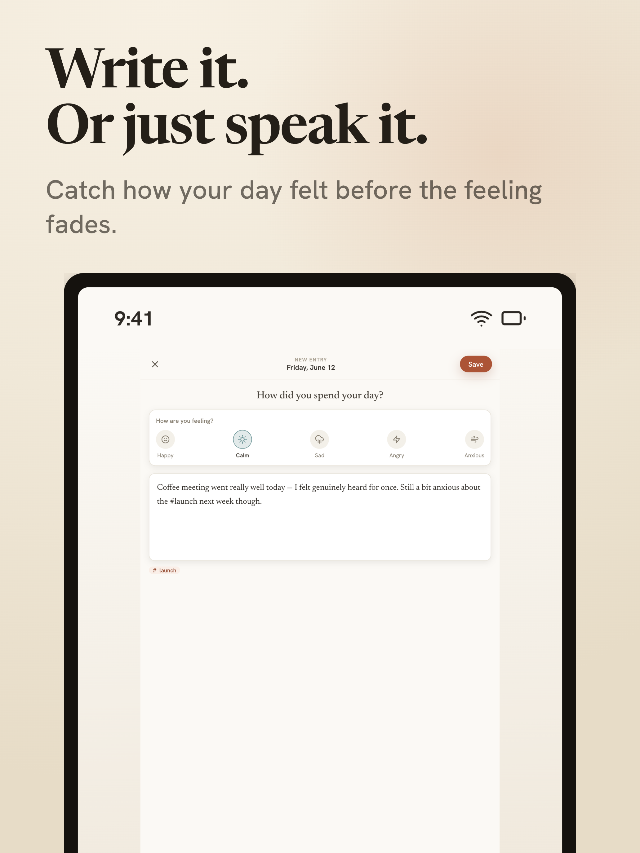 JournAI: AI Mood Journal