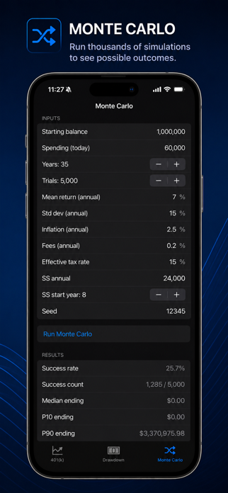 RetireIQ Pro Screenshot 3 of 6