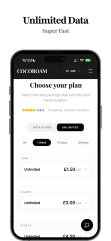 CocoRoam: Travel eSIM Data screenshot