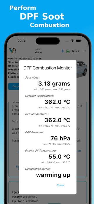 V-Tool OBD Scanner Screenshot 5 of 9
