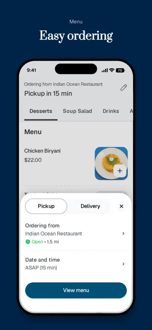 Indian Ocean Restaurant To Go screenshot 3