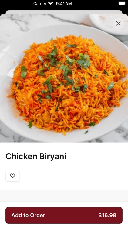 Taj Mahal Indian Cuisine To Go screenshot-3