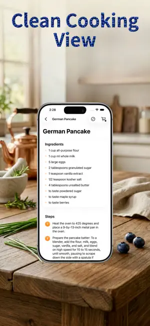 Clear Cuisine: Recipe Keeper screenshot 2