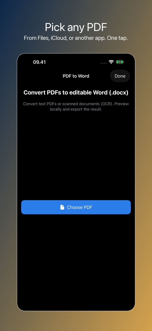 iPhone screenshot