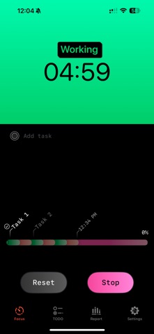 Focus To-Do: Time Task Tracker Screenshot 1 of 4