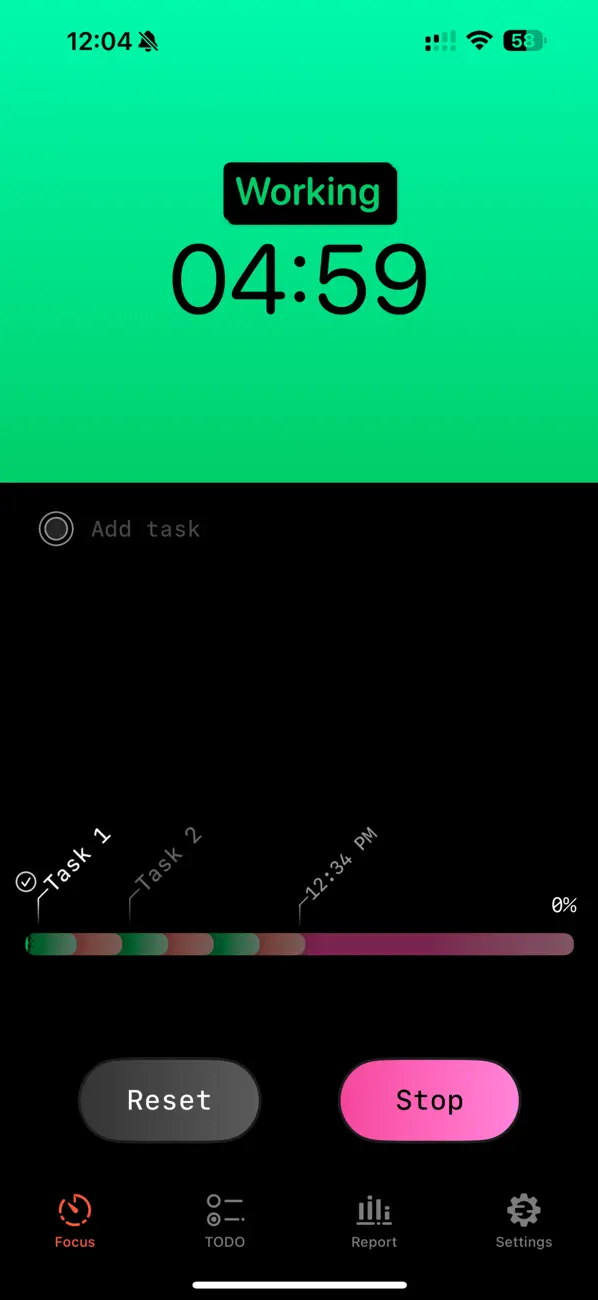 Screenshot #1 pour Focus To-Do: Time Task Tracker