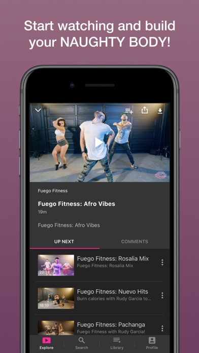 Naughty Girl Fitness Screenshot