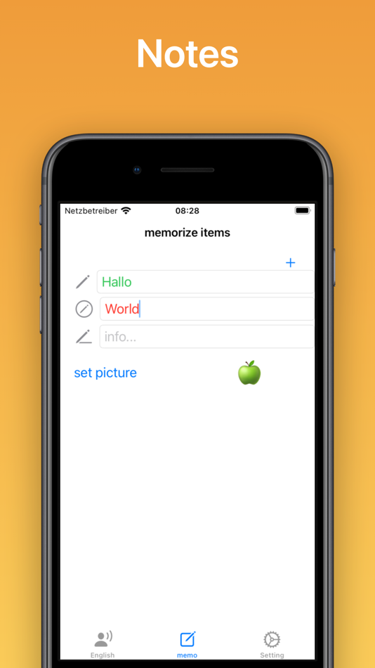 #2. MemoMemo (iOS) 由: Ulrich Pade