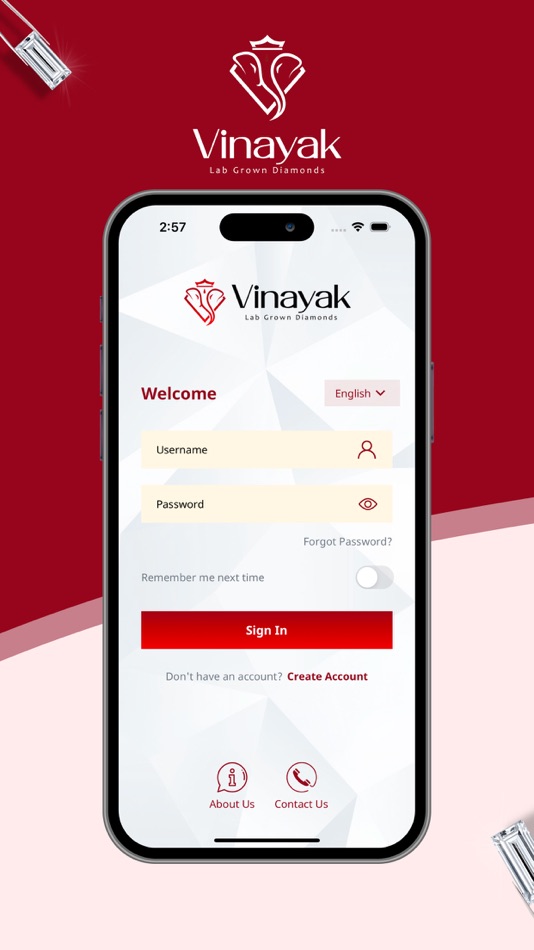 #1. Vinayak Lab Grown Diamond (iOS) By: OOZEE TECHNOLOGIES