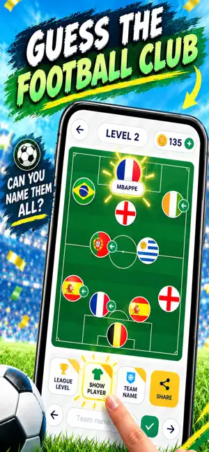 Guess the Football Team 2026 screenshot 1