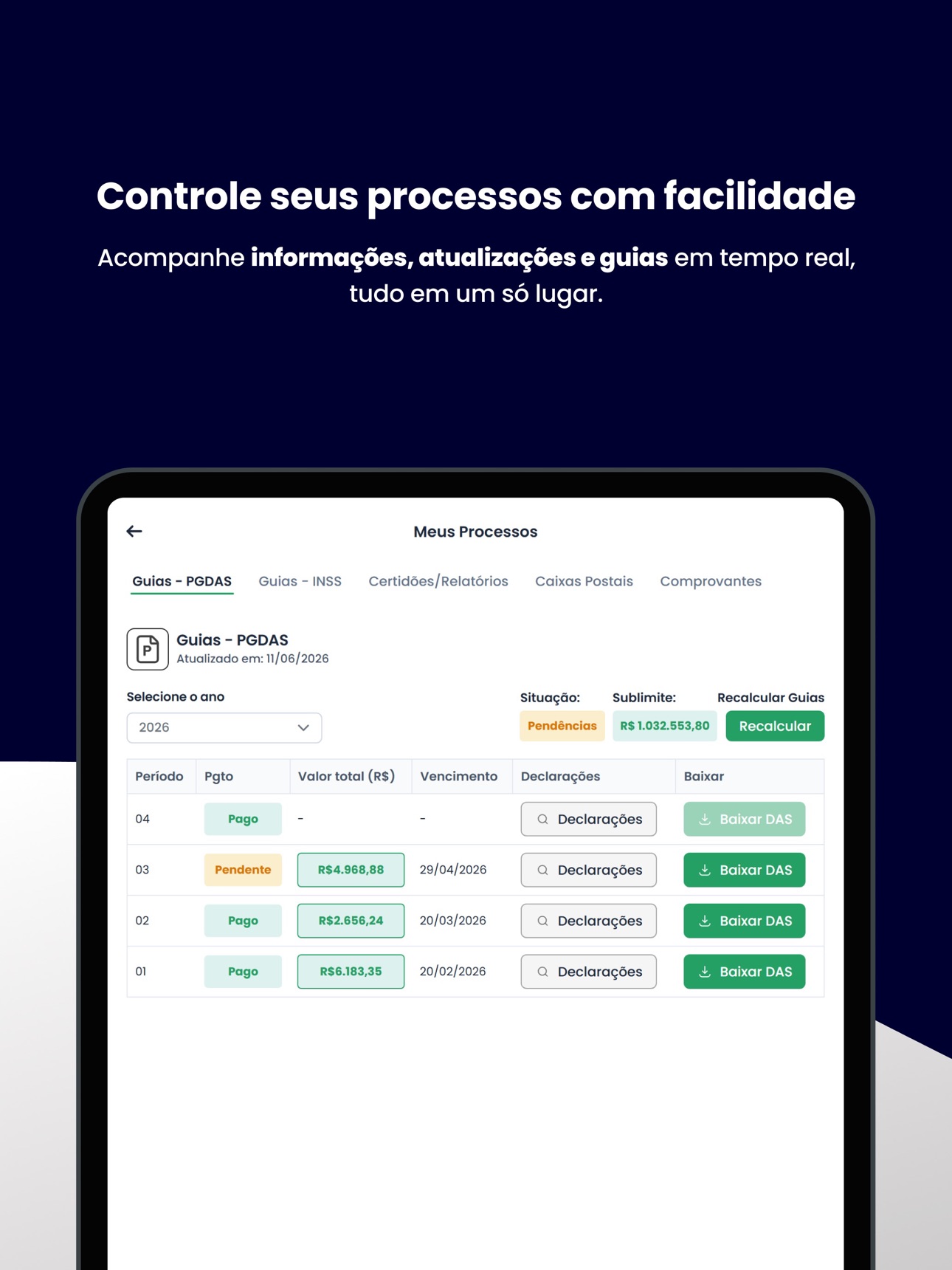 Screenshot 12 of Fator R Contabilidade